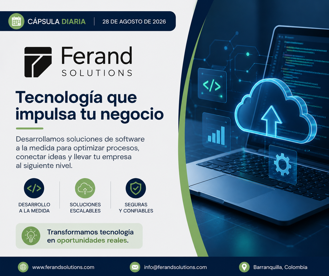 Tecnología que impulsa tu negocio
